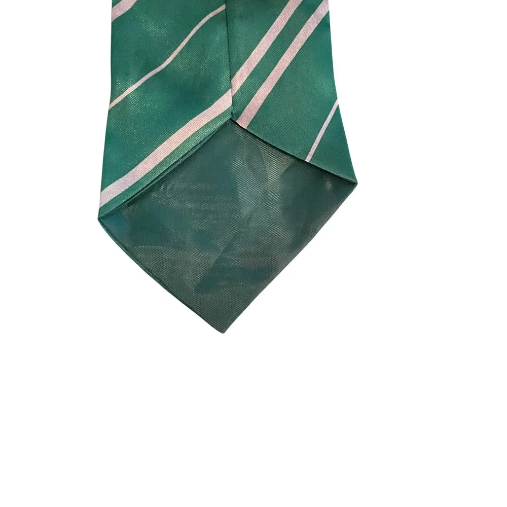 Harry‎ Potter Wizarding World Slytherin Green Silver Striped Necktie Tie 108119